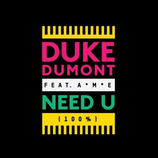 Need U (100%) (DUKE DUMONT Ft. A*M*E) - Backing Track